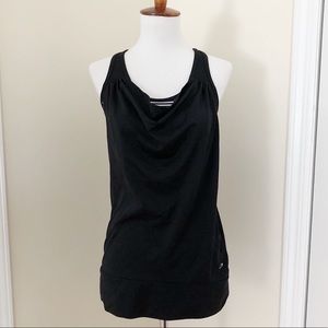 Workout tank with built in bra